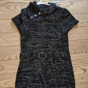 Black Kids Sparkly Dress